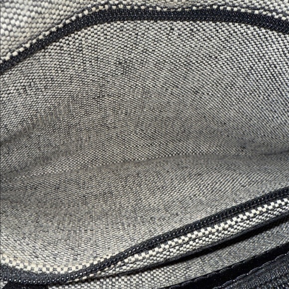 Fossil Black Leather Shoulder Bag/ Tote - Picture 10 of 13